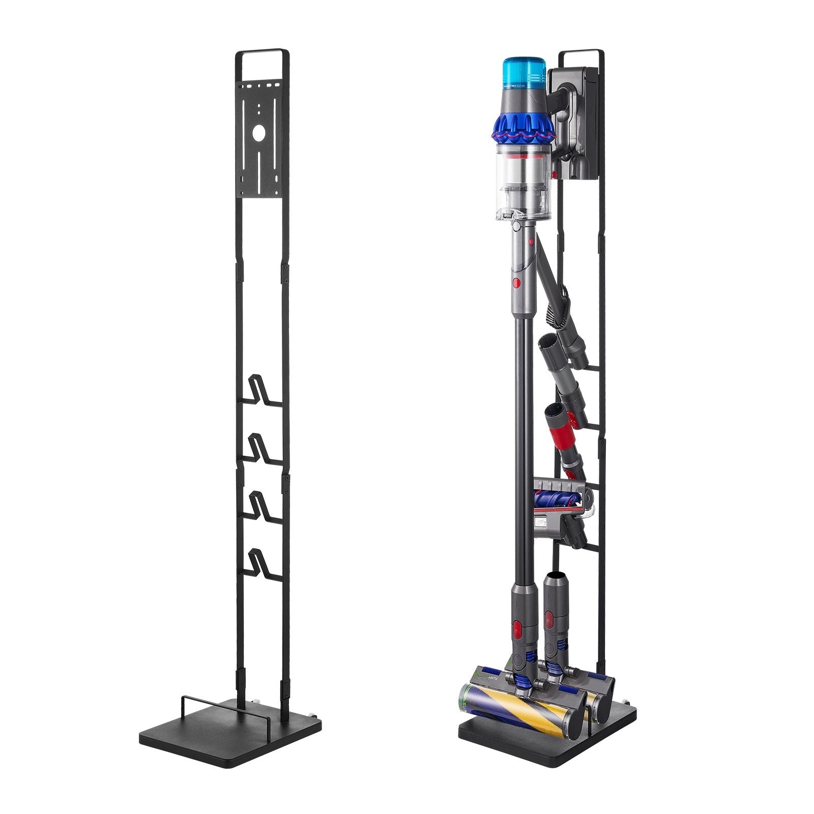 VEVOR Vacuum Stand, Compatible With Dyson V6 V7 V8 V10 V11 V15, Stable Vacuum Stand Holder with Wheels for Dyson DC30 DC31 DC34 DC35 DC58 DC59 DC62 D74 Cordless Upright Vacuum Cleaners & Accessories