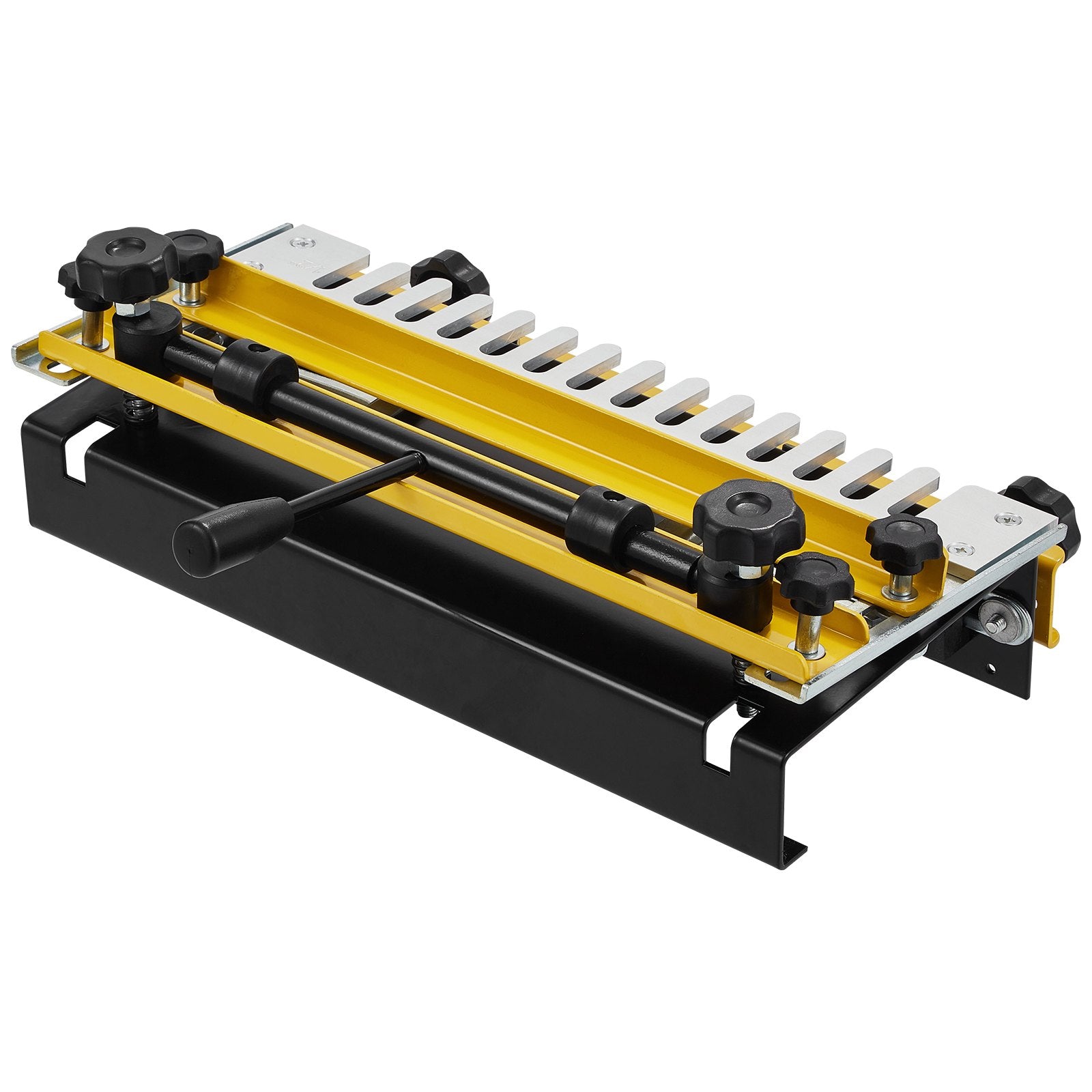 VEVOR Dovetail Jig, 310 mm Width, Dove Tailing Router Jigs with 4 Router Bits & 6 Templates, Precise Alignment Dove Tail Jig, Mortise and Tenon Woodworking Tools for Furniture & Wood Cabinet Making