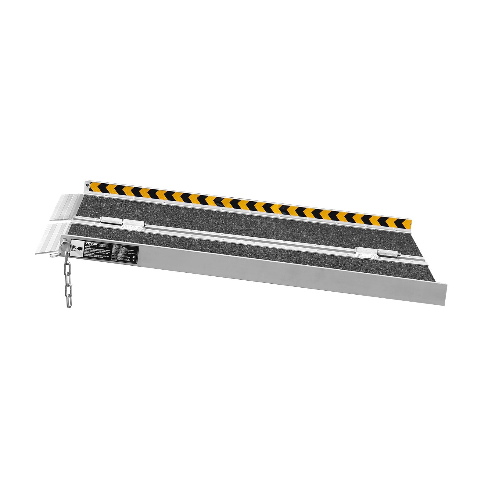VEVOR Portable Wheelchair Ramp 2FT, Non-Slip Aluminum Folding Handicap Ramp, Door Threshold Ramps for Wheelchair for Home,Wheel Chair Ramp Steps, Cars, Scooter, Cart, Curbs, Stairs