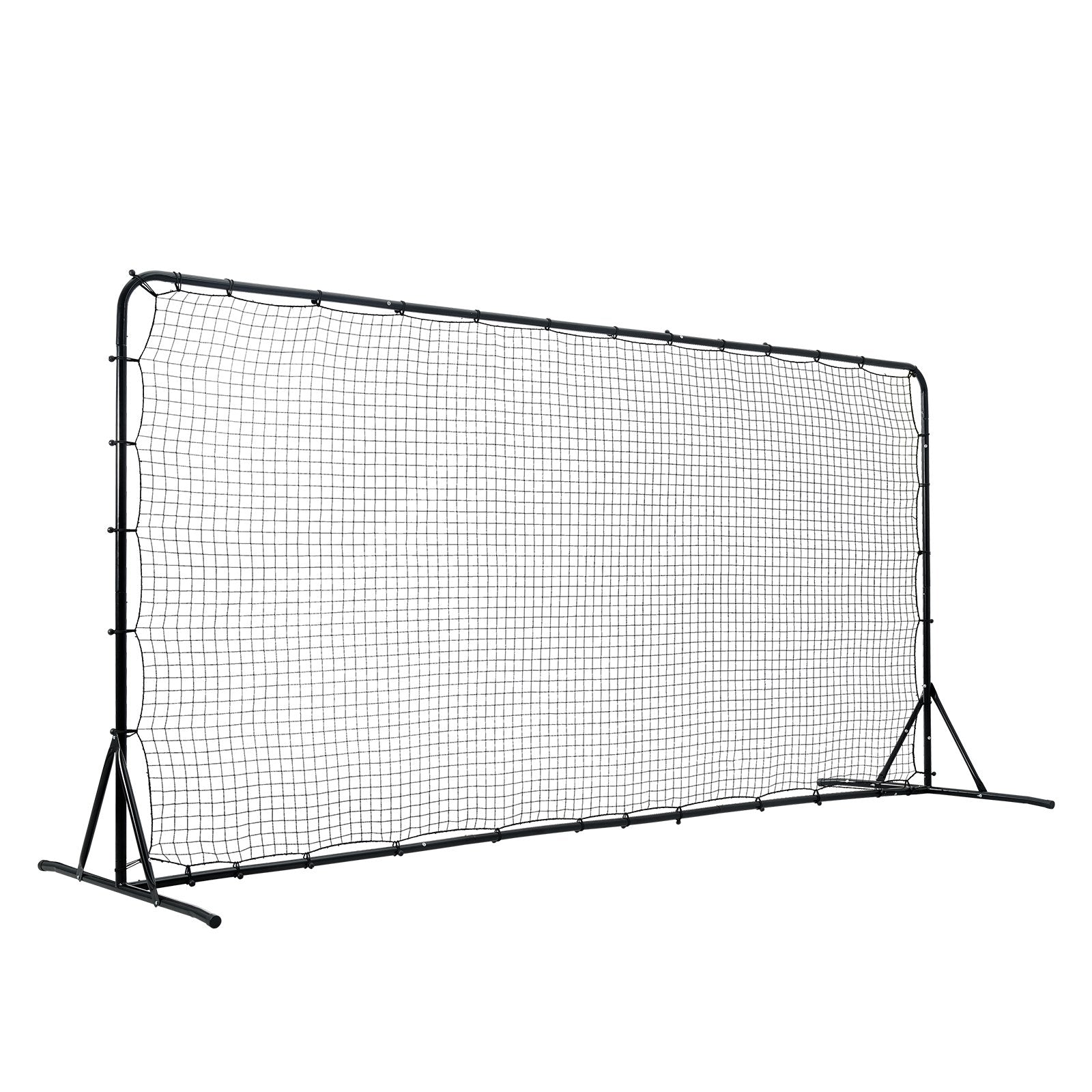 VEVOR Soccer Rebounder Net, 12x6FT Iron Soccer Training Equipment, Sports Football Training Gift with Portable Bag, Volleyball Rebounder Wall Perfect for Backyard Practicing, Solo Training, Passing