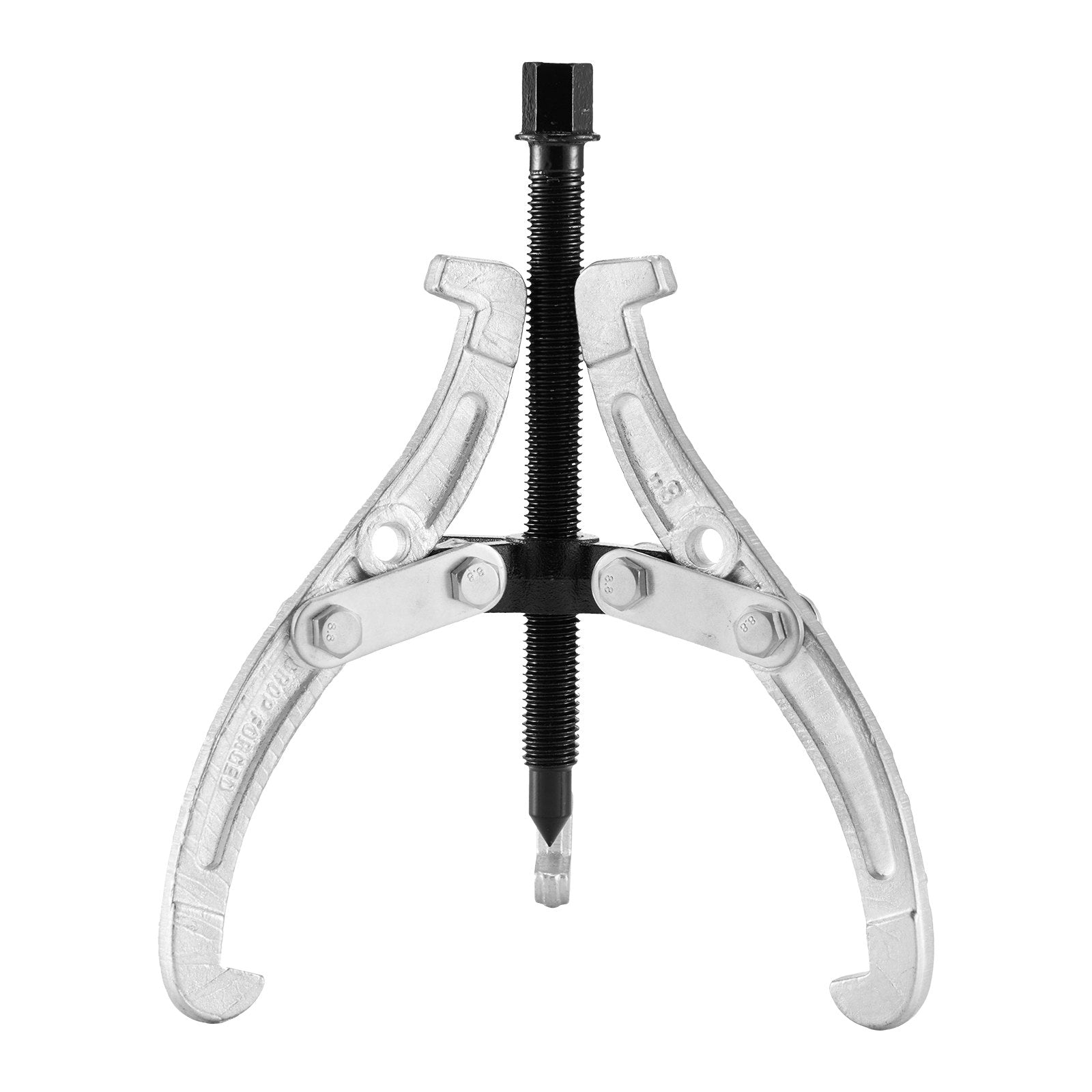 VEVOR Gear Puller Set, 76.2 mm/101.6 mm/152.4 mm/203.2 mm 3 Jaw Bearing Puller with Reversible Jaws, 2 Jaw/3 Jaw Pulley Puller, 4 PCS Bearing Puller Tool Kit for Pulley Gear Bearing Flywheel Removal