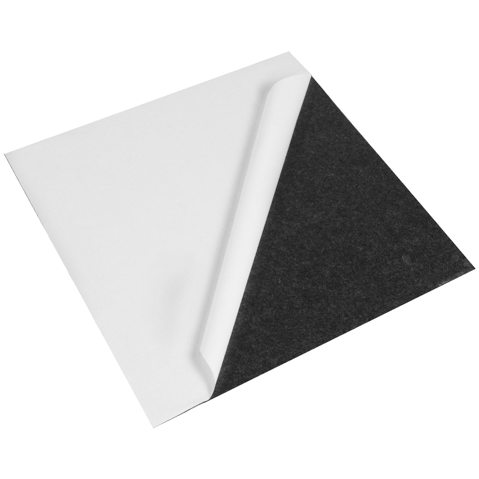 VEVOR Carpet Tiles Peel and Stick, 24” x 24” Squares Self Adhesive Carpet Floor Tile, Soft Padded Carpet Tiles, Easy Install DIY for Bedroom Living Room Indoor Outdoor 15Tiles, Carbon Black