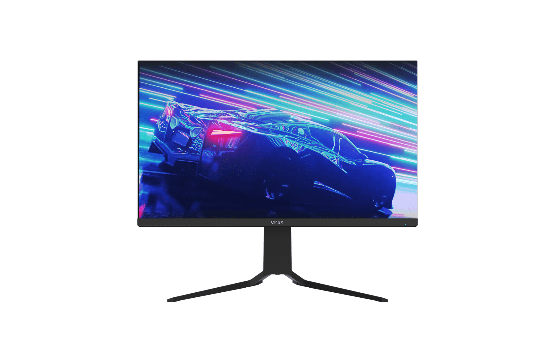 QMAX Gaming Computer Monitor 27 IPS panel Flat QHD 2560 x 1440 165Hz 1ms Adaptive Sync with Speakers Height Adjustable
