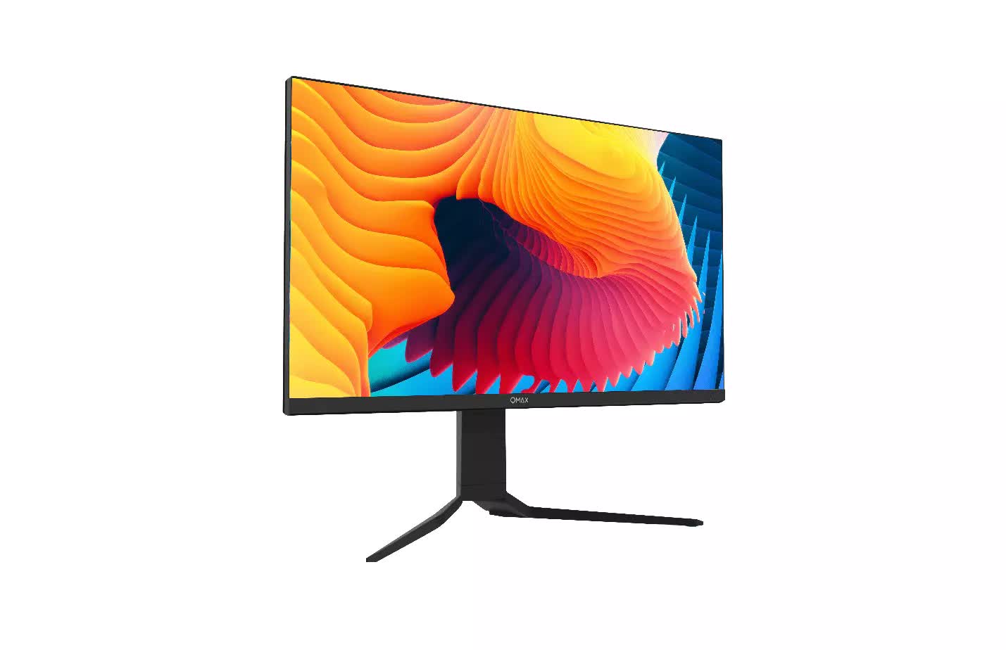 QMAX Gaming Computer Monitor 27 IPS panel Flat QHD 2560 x 1440 165Hz 1ms Adaptive Sync with Speakers Height Adjustable