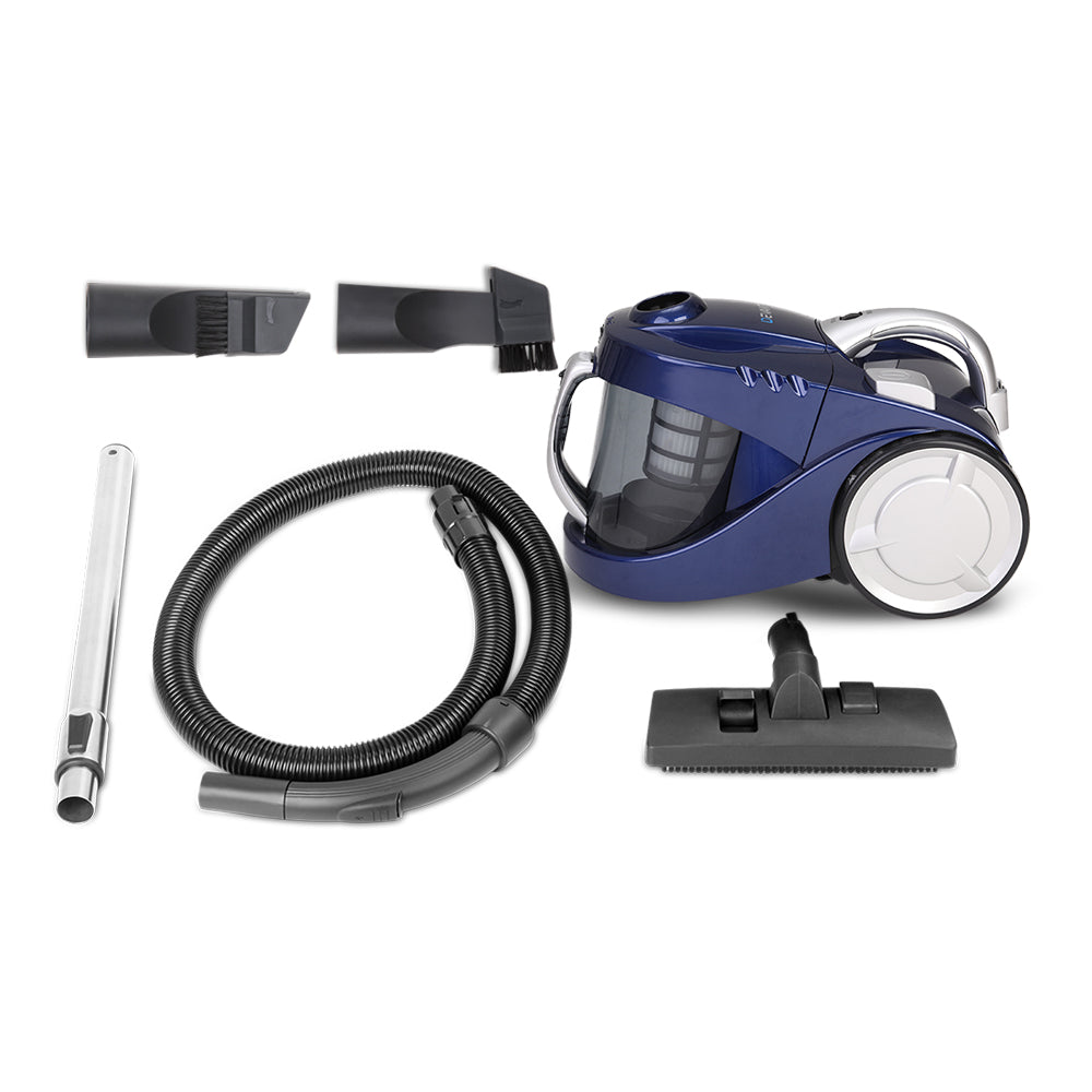 Devanti 2200W Bagless Vacuum Cleaner Blue HEPA Filter