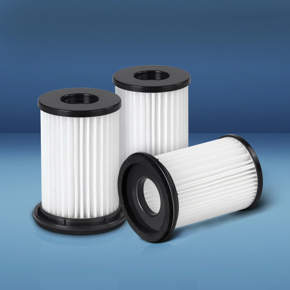 Devanti 3-Pack HEPA Filter Replacement for 150W Cordless Stick Vacuum