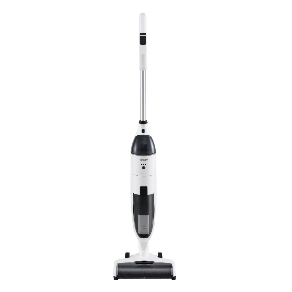 Devanti 200W Cordless Wet-Dry Stick Vacuum Cleaner White/Grey
