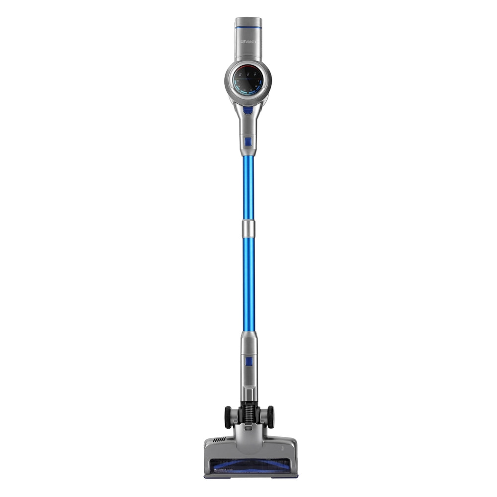Devanti 300W Cordless Stick Vacuum Cleaner Self-Standing Blue