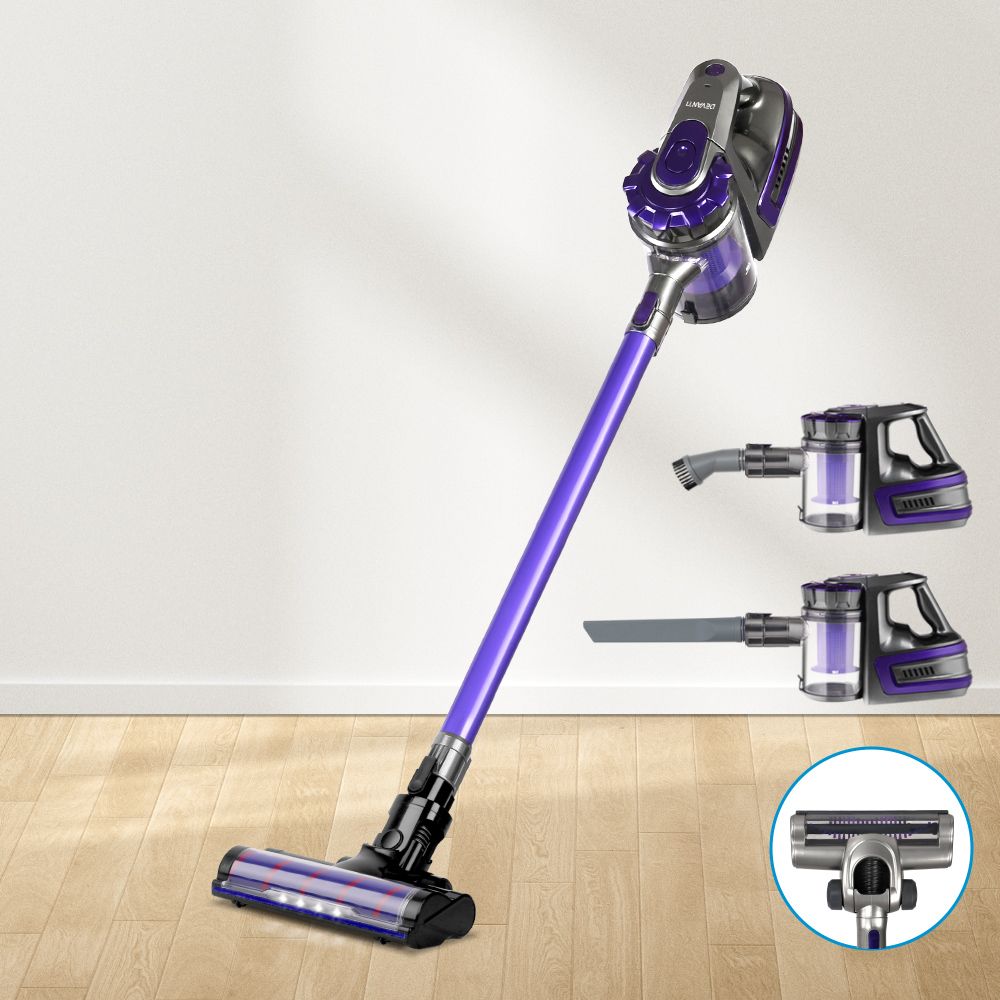Devanti Cordless Stick Vacuum Cleaner 150W Purple