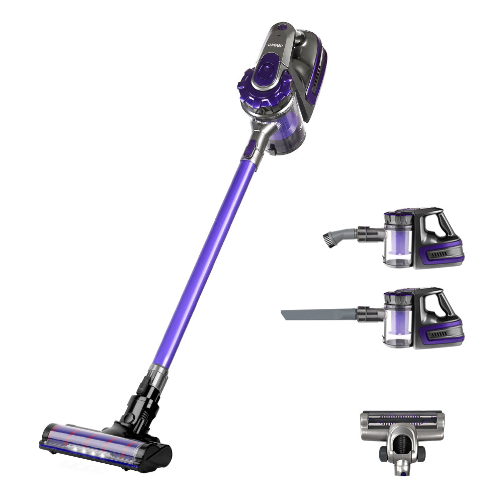 Devanti 150W Cordless Stick Vacuum Cleaner Purple