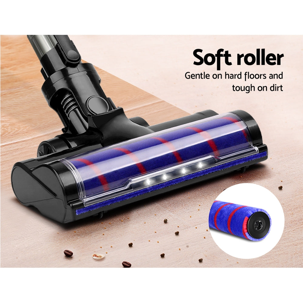 Devanti 150W Cordless Stick Vacuum Cleaner Purple