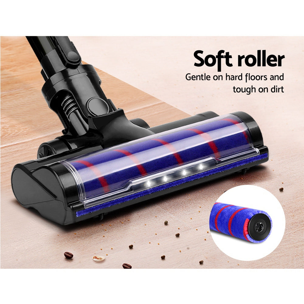Devanti 150W Cordless Stick Vacuum Cleaner Purple