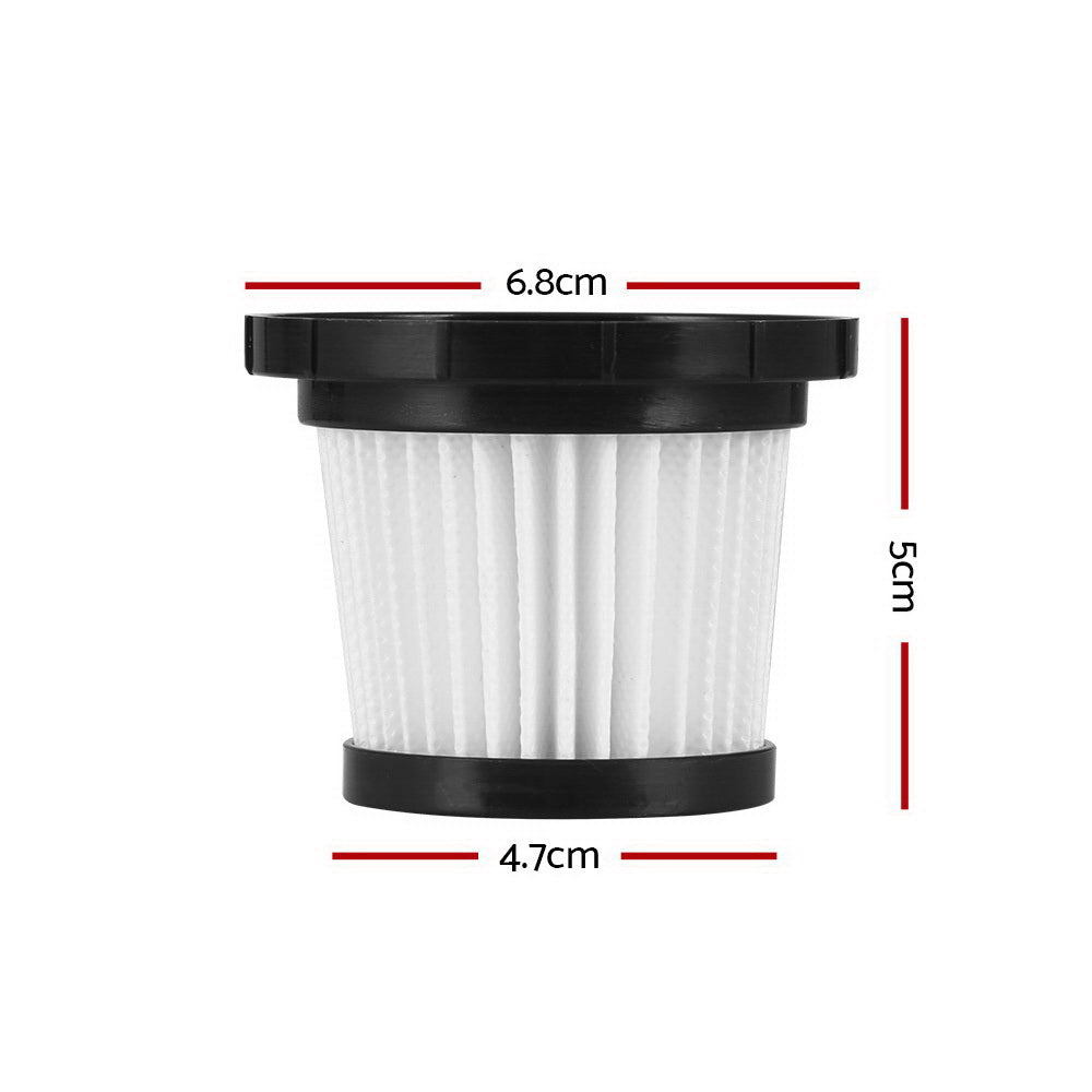 Devanti 3-Pack HEPA Filters for 150W Cordless Vacuum Cleaners