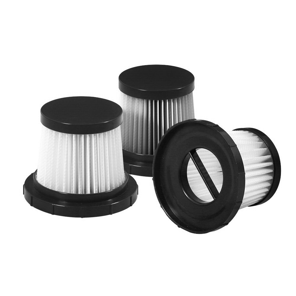 Devanti 3-Pack HEPA Filters for 150W Cordless Vacuum Cleaners