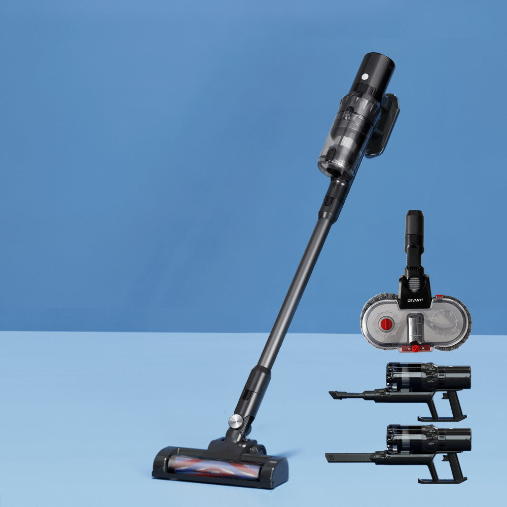 Devanti 350W Stick Vacuum Cleaner Mop Head Grey