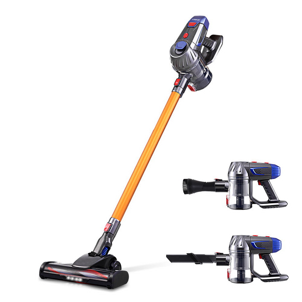 Devanti 150W Cordless Stick Vacuum Cleaner Bagless Gold