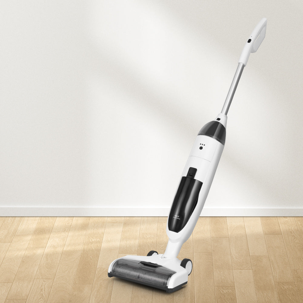 Devanti 250W Cordless Wet Dry Stick Vacuum Cleaner White/Grey
