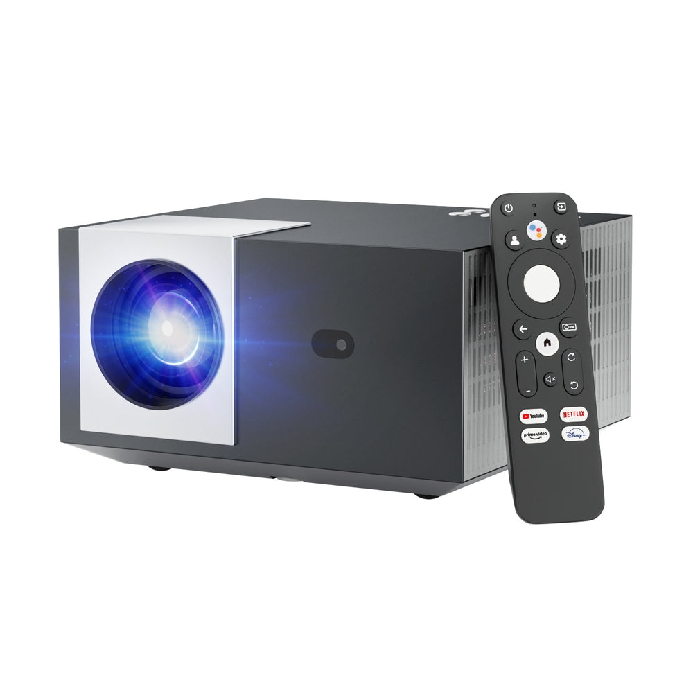 Devanti 4K 1080P Home Cinema Projector Google TV 5G WiFi