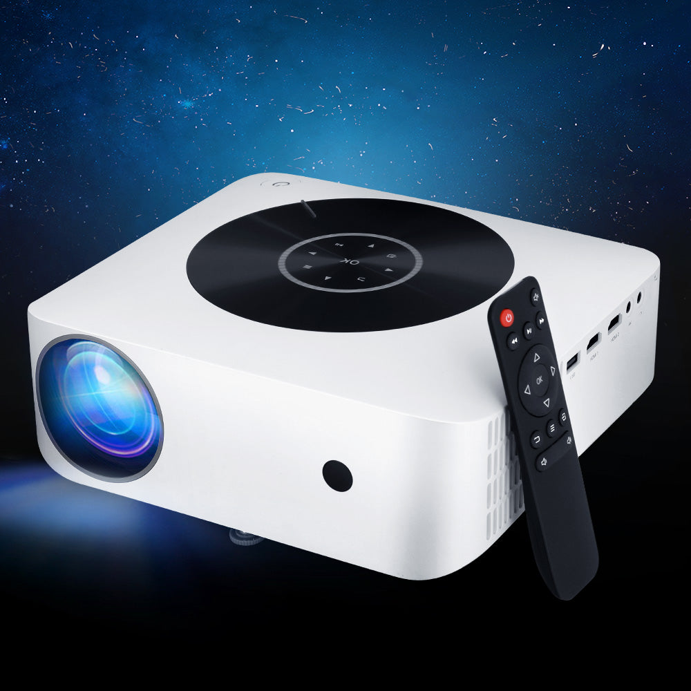 Devanti 1080P Home Theatre Projector Bluetooth WiFi HDMI Touch Screen