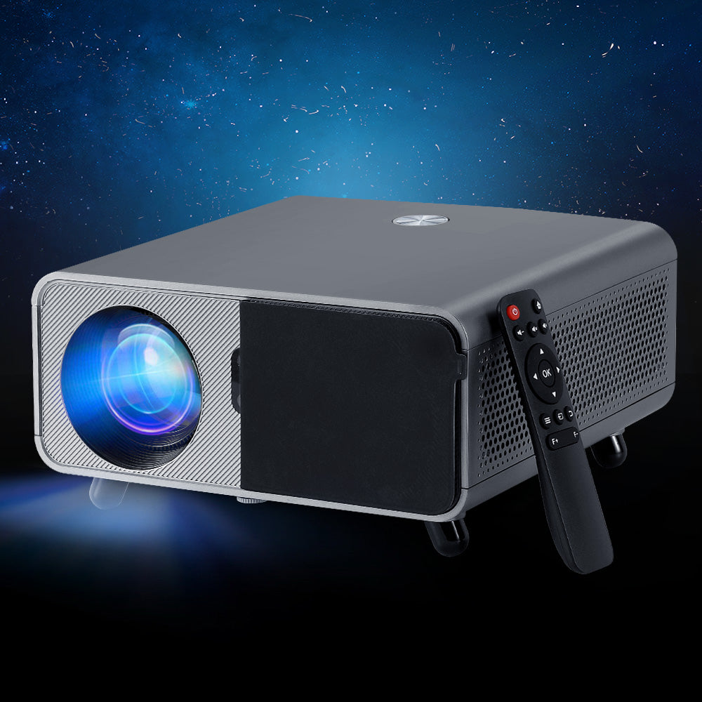 Devanti 4K Portable Video Projector 1080P WiFi Home Theatre HDMI