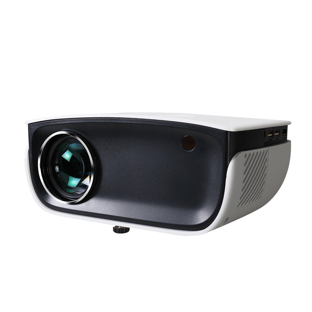 Devanti Mini Video Projector 1080P Wi-Fi Home Theatre HDMI White