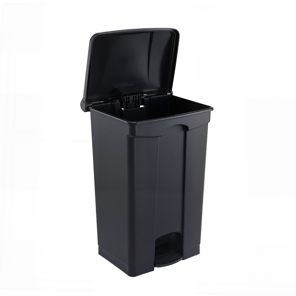 Artiss Rubbish Bin Garden 87L Large Pedal Plastic Indoor Outdoor Black