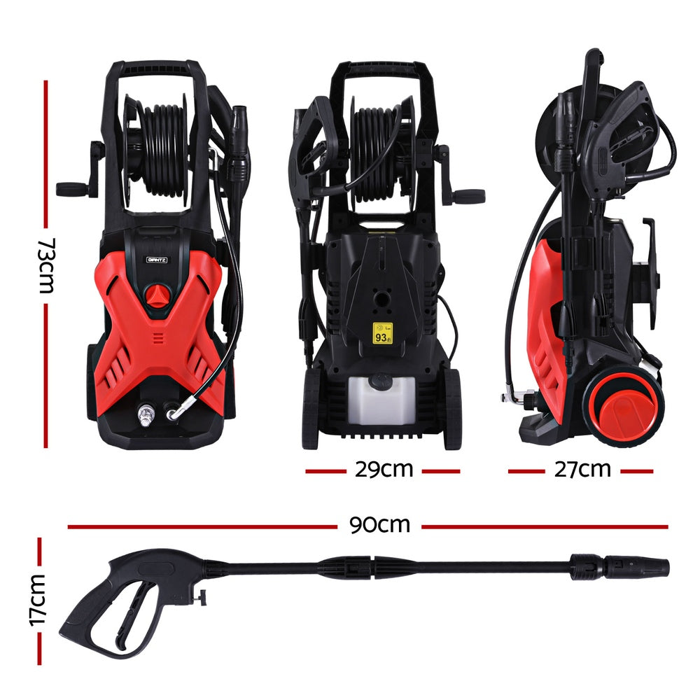 Giantz 2400PSI Electric Pressure Washer 10m Hose Gurney