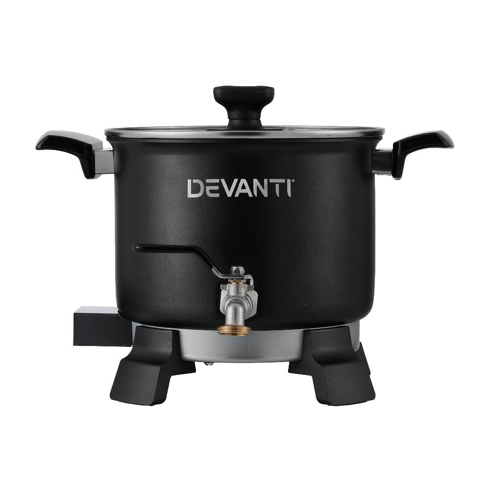 5L Wax Melter with Thermal Safety, 1200W, Devanti