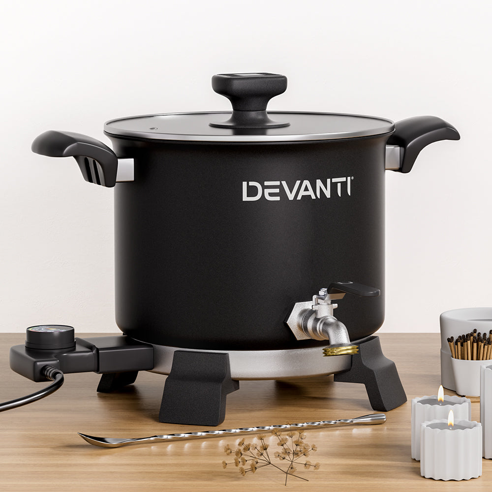 5L Wax Melter with Thermal Safety, 1200W, Devanti