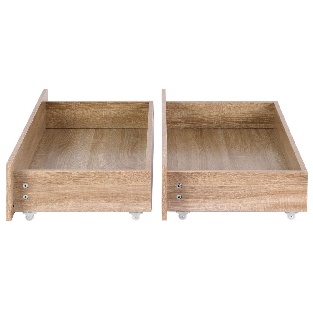 Artiss Under Bed Storage Drawers 2 Pack King Single & Queen