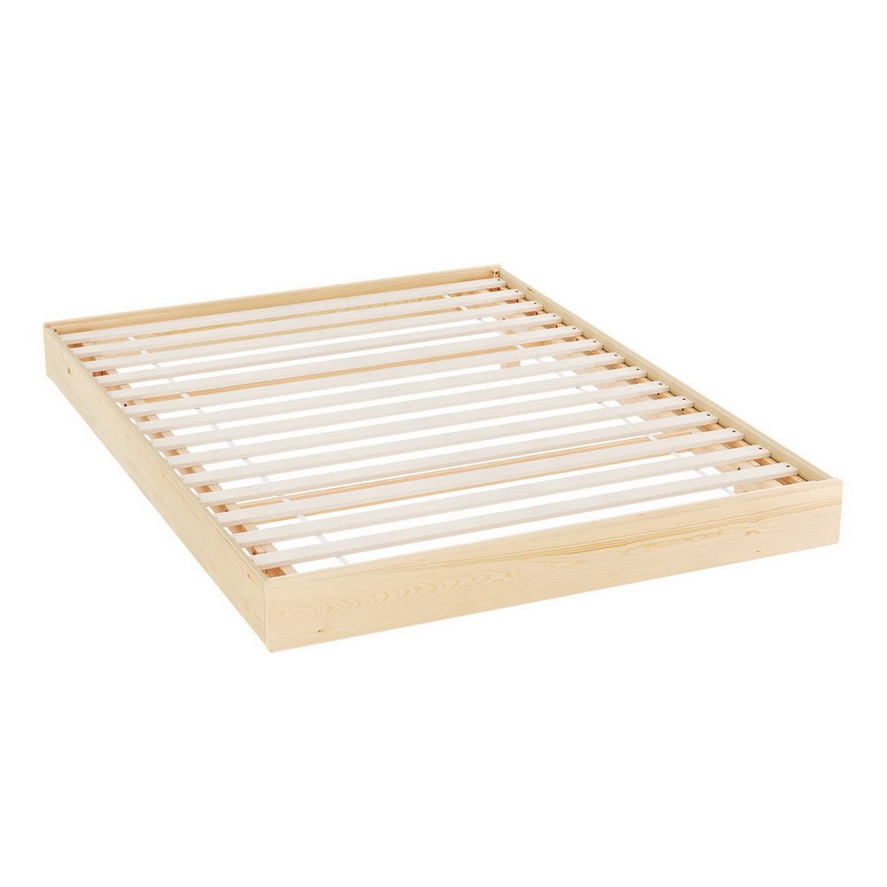 Odin Queen Floating Bed Frame Wooden Platform Base