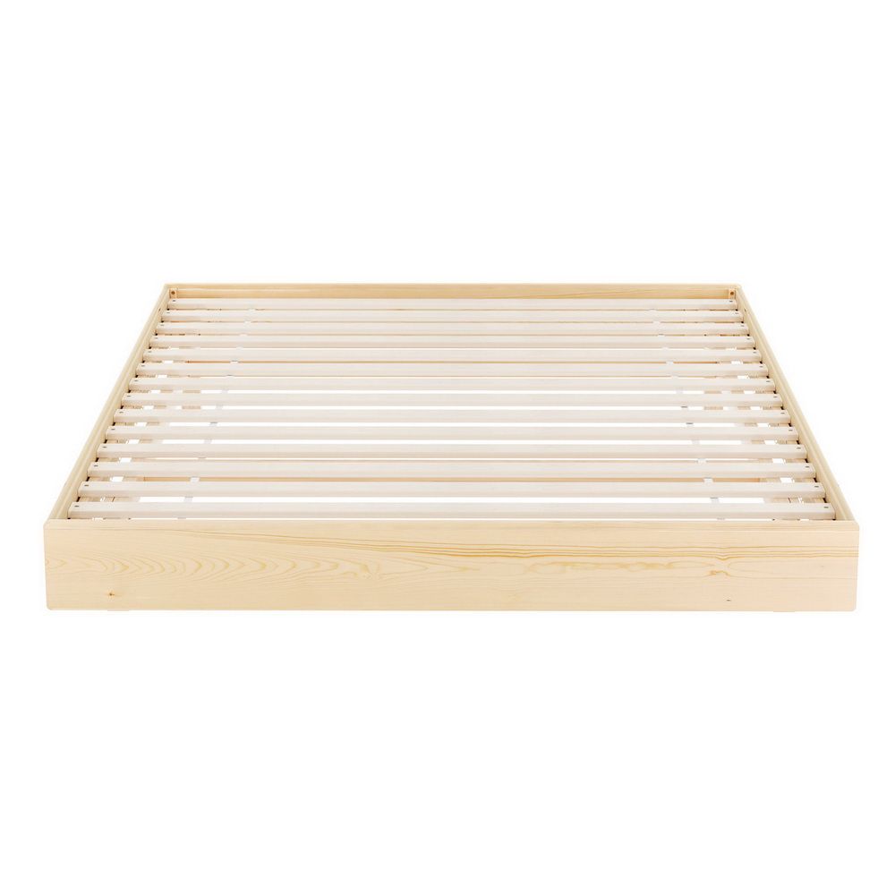 Odin Queen Floating Bed Frame Wooden Platform Base