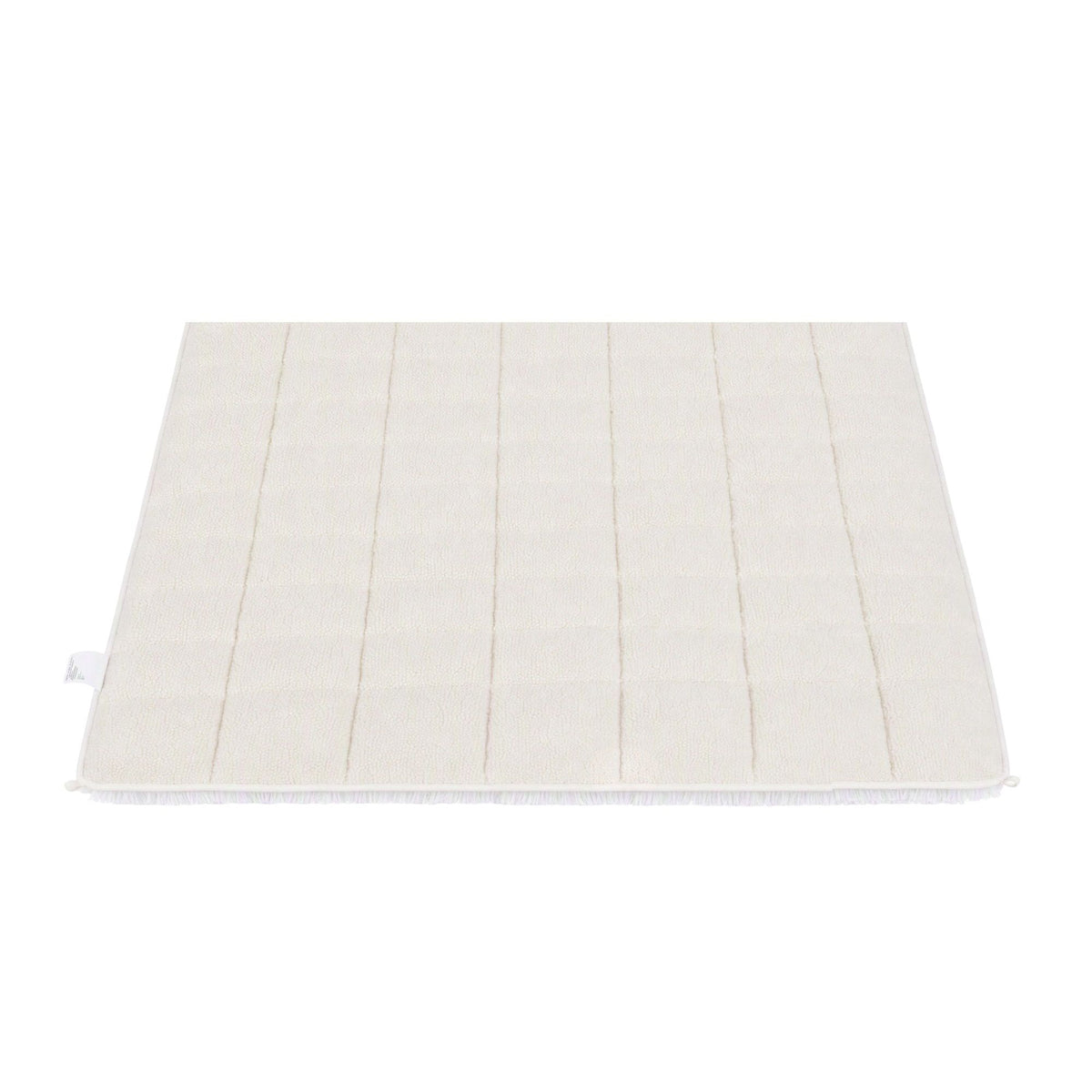 Giselle Faux Fur Weighted Blanket 2 Sided Long Pile Sherpa Reverse Cream 5.5KG 120 x 180cm