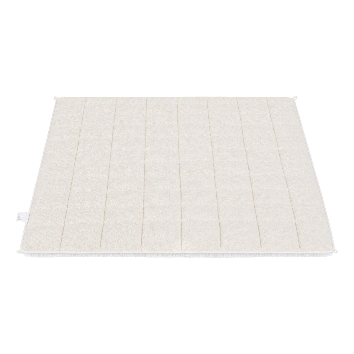 Giselle Faux Fur Weighted Blanket 2 Sided Long Pile Sherpa Reverse Cream 11KG 152 x 203cm