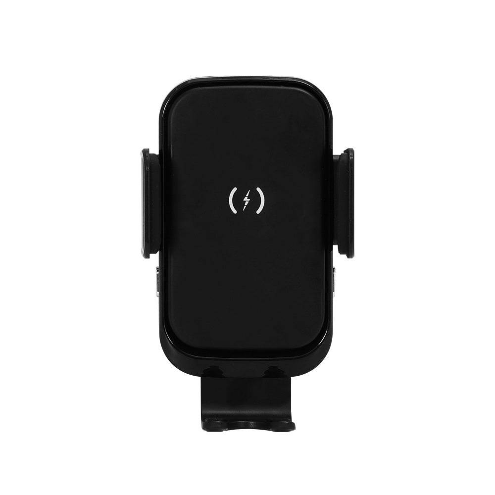 Devanti 15W Wireless Car Charger Fast Charging Mount Black