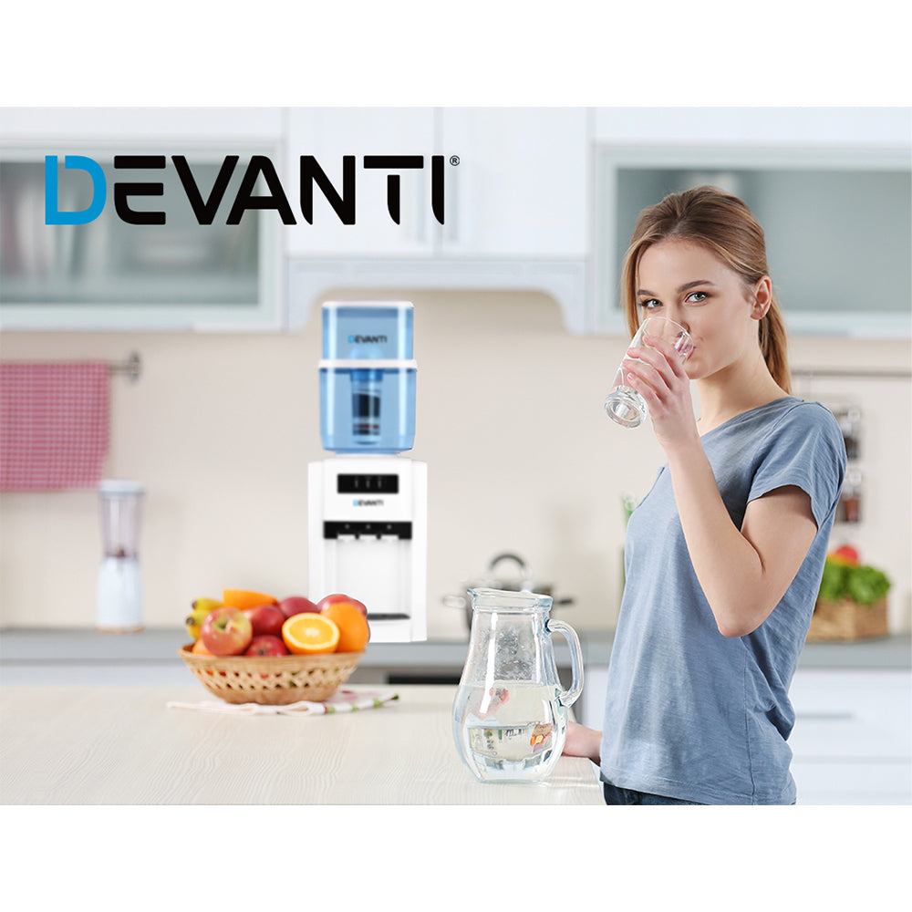 Devanti 7-Stage Water Filter 2-Pack Dispenser-Compatible