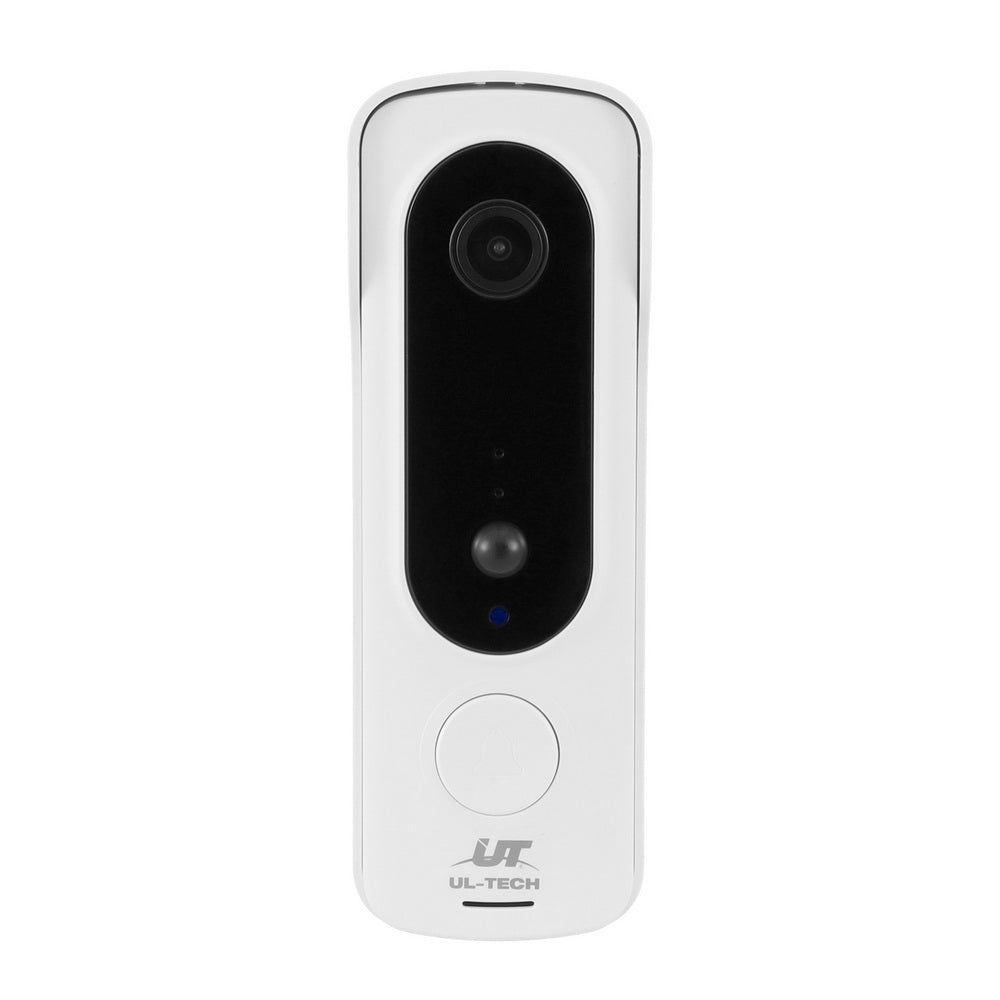 UL-tech Wireless Doorbell Security Camera HD 1080P White