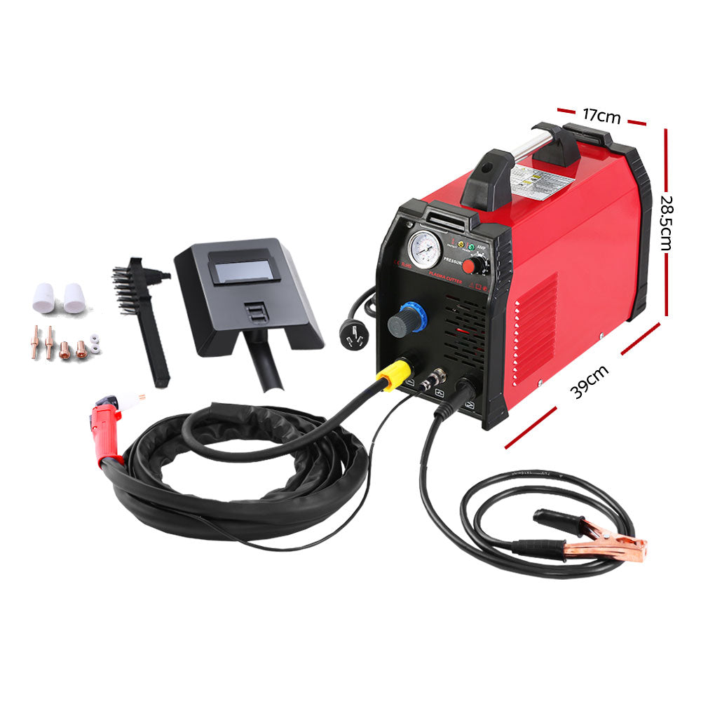 Giantz 60 Amp Inverter Welder Cutter Portable Black/Red
