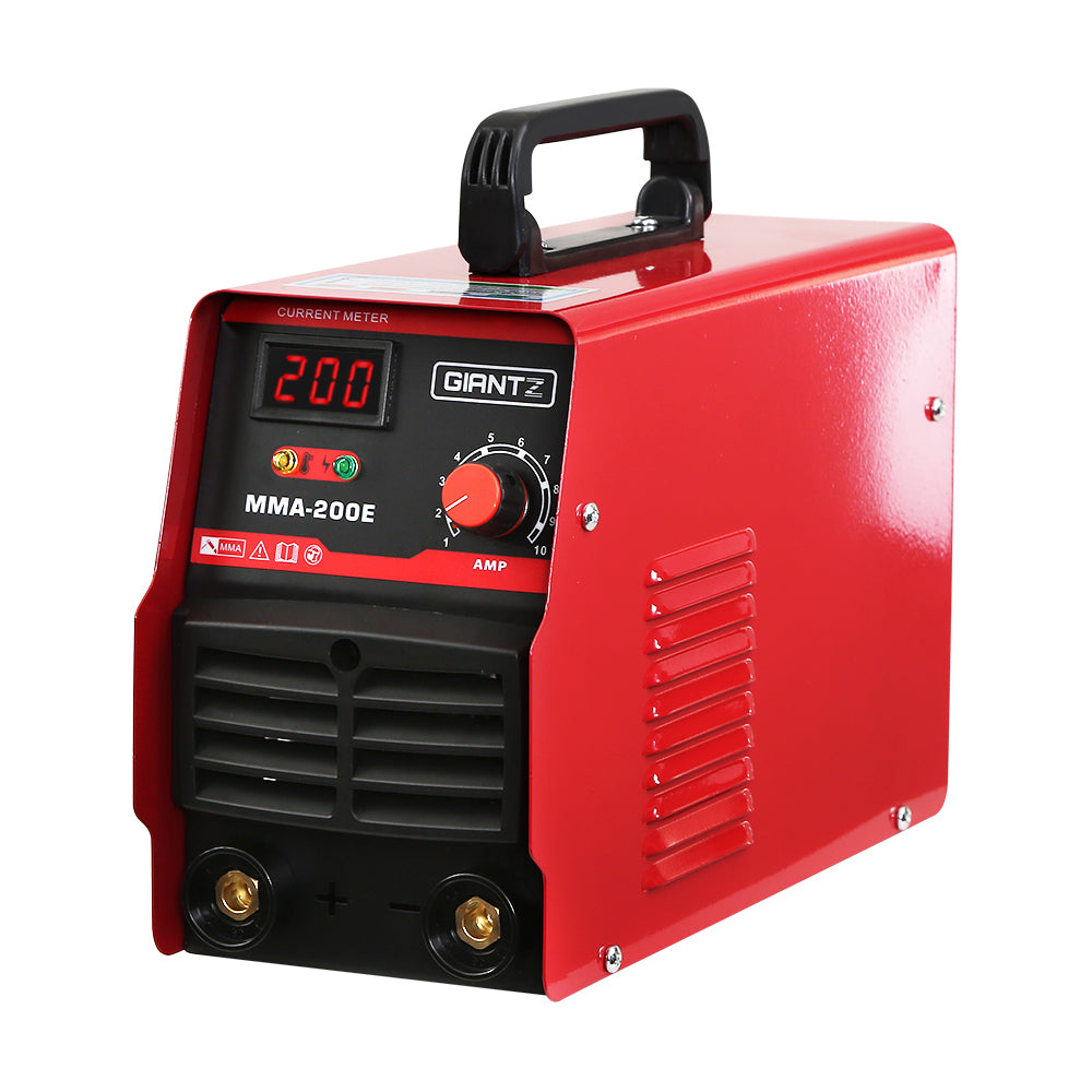 Giantz 200 Amp Portable Inverter Welder MMA ARC DC IGBT