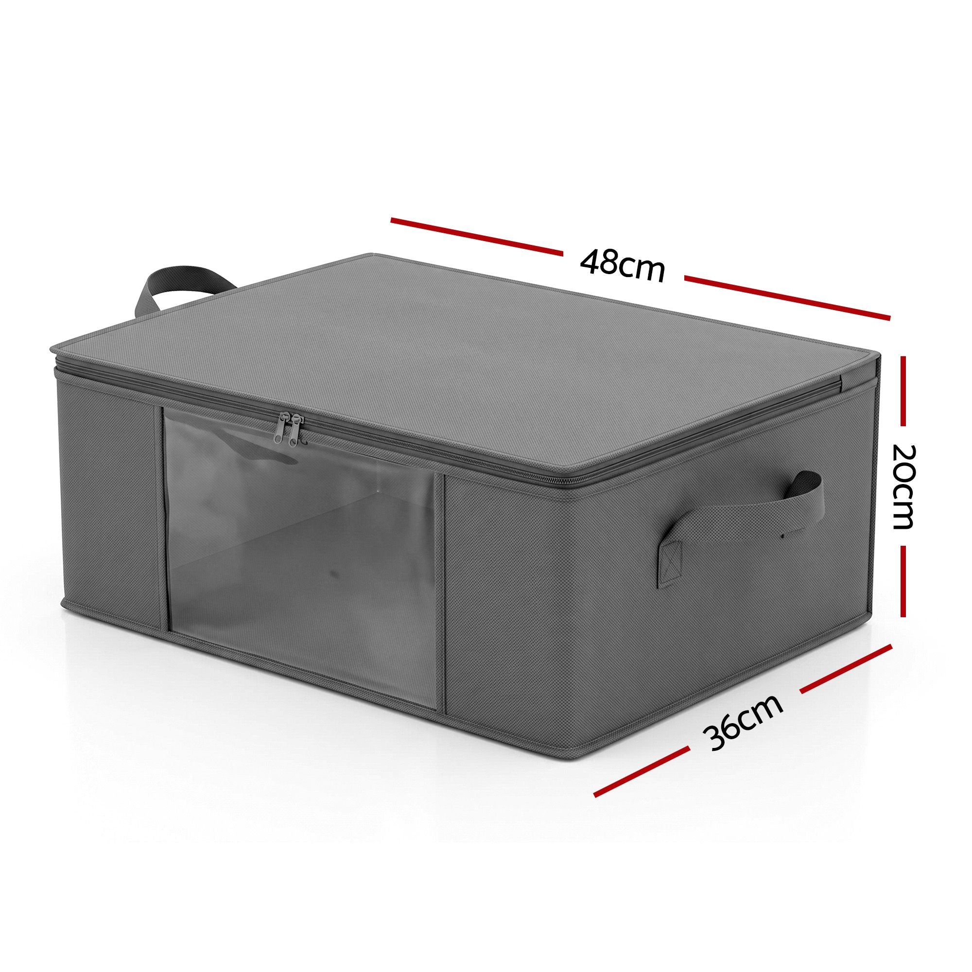 Artiss 6 Packs Clothes Storage Bags 35L Foldable Closet Organizer Storage Bins