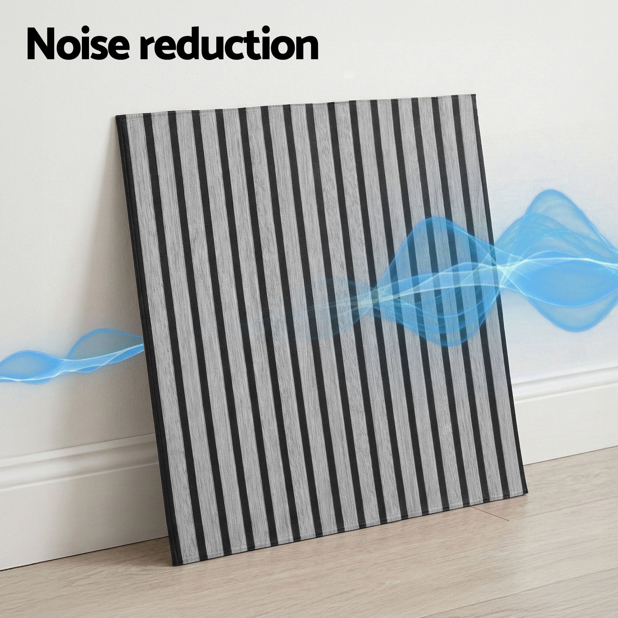Artiss 10PCS Peel and Stick Wall Panels Tiles 68X68CM Self Adhesive for Home Office Studio Grey