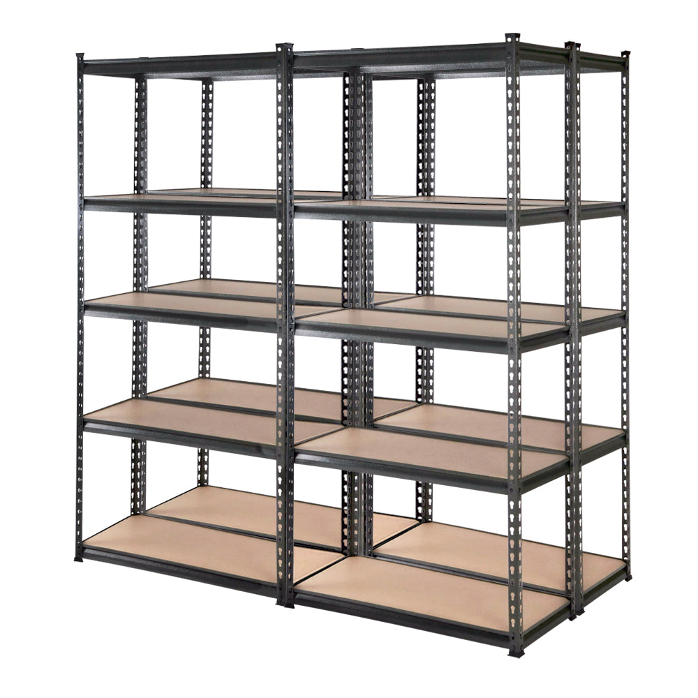 Heavy Duty 5-Tier Garage Shelving 200kg Capacity - GIANTZ