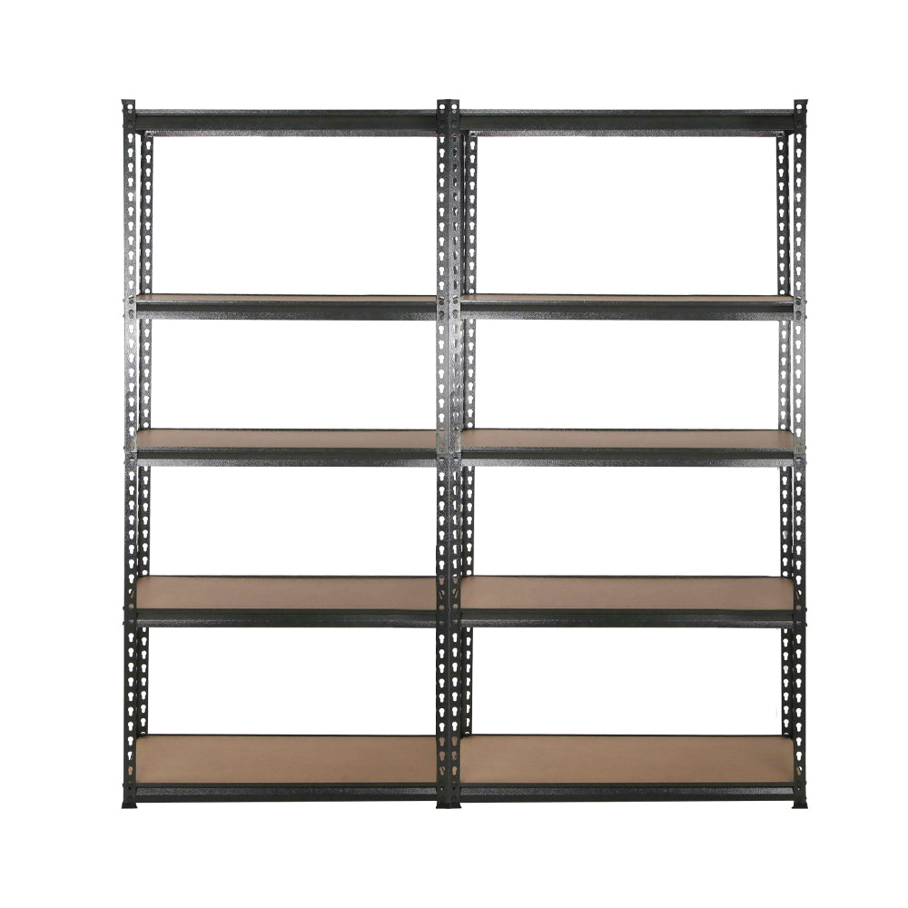 Heavy Duty 5-Tier Garage Shelving 200kg Capacity - GIANTZ