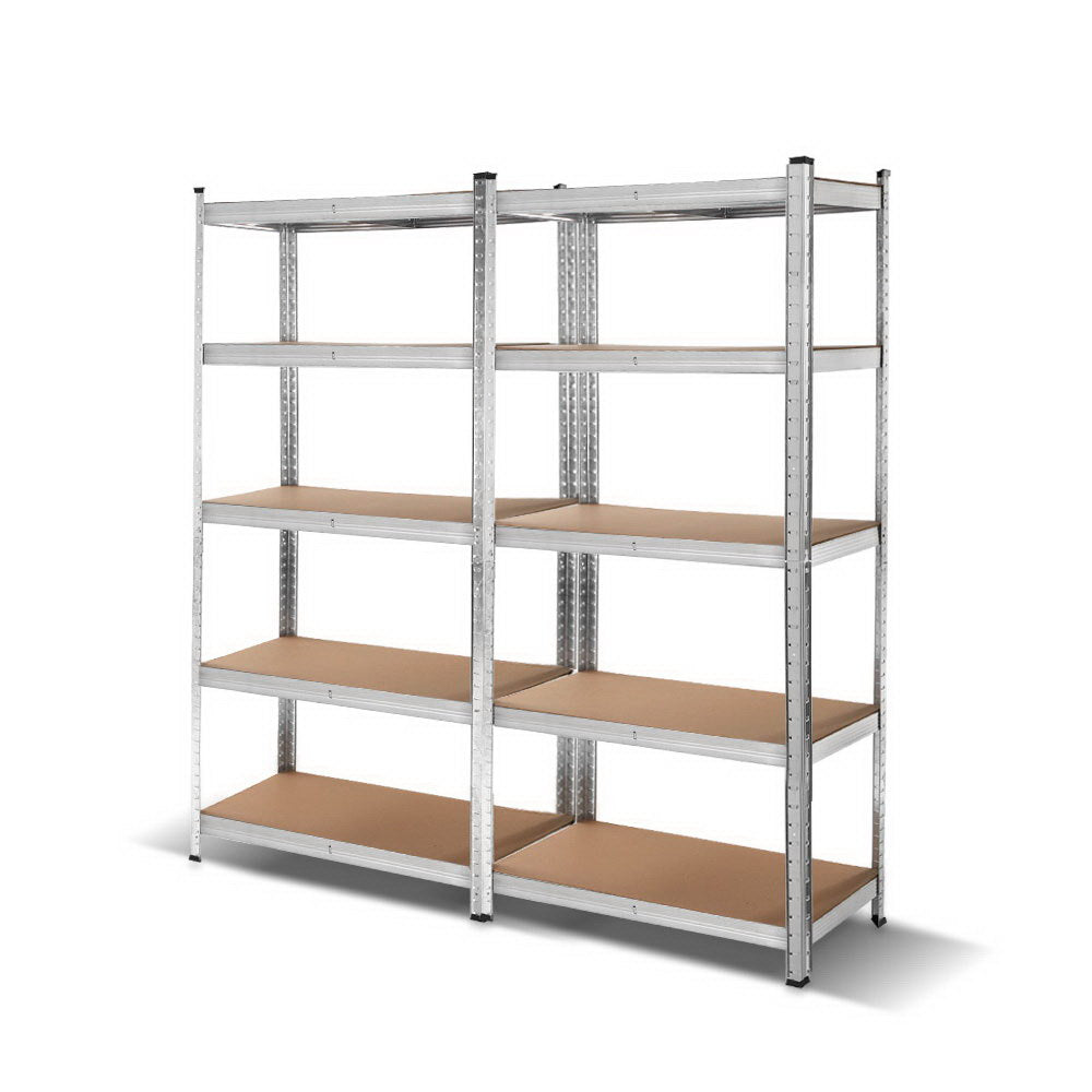 Giantz 2x1.8M Garage Shelving Rack Silver