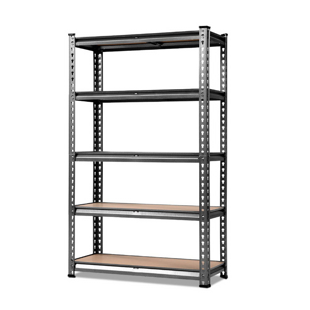 Giantz 1.5M Industrial Garage Shelving Rack Charcoal