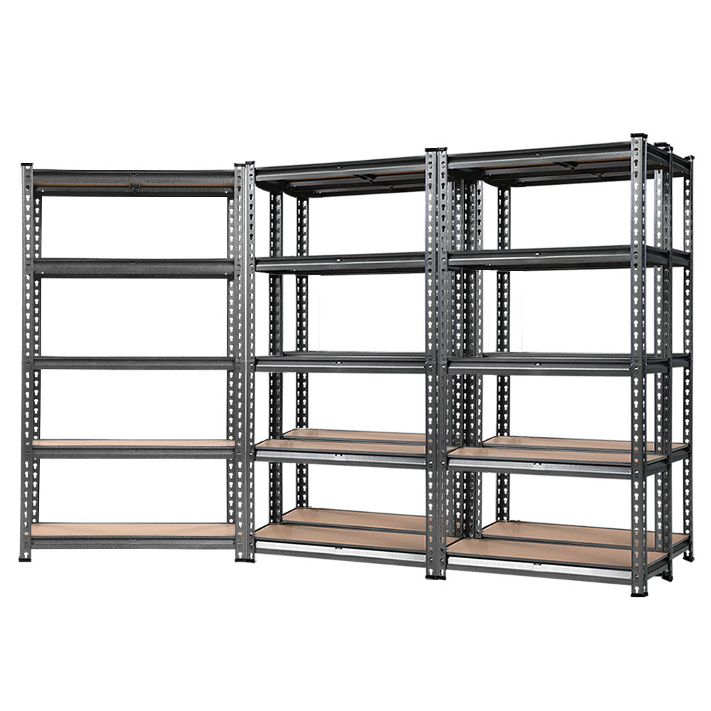 Giantz 5-Tier Garage Shelving Rack Charcoal