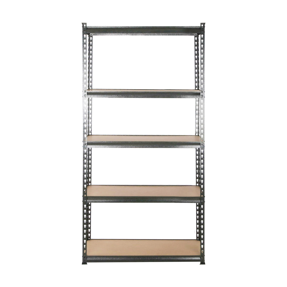 Giantz 6x1.5m Garage Shelving Rack Heavy-Duty Adjustable Charcoal