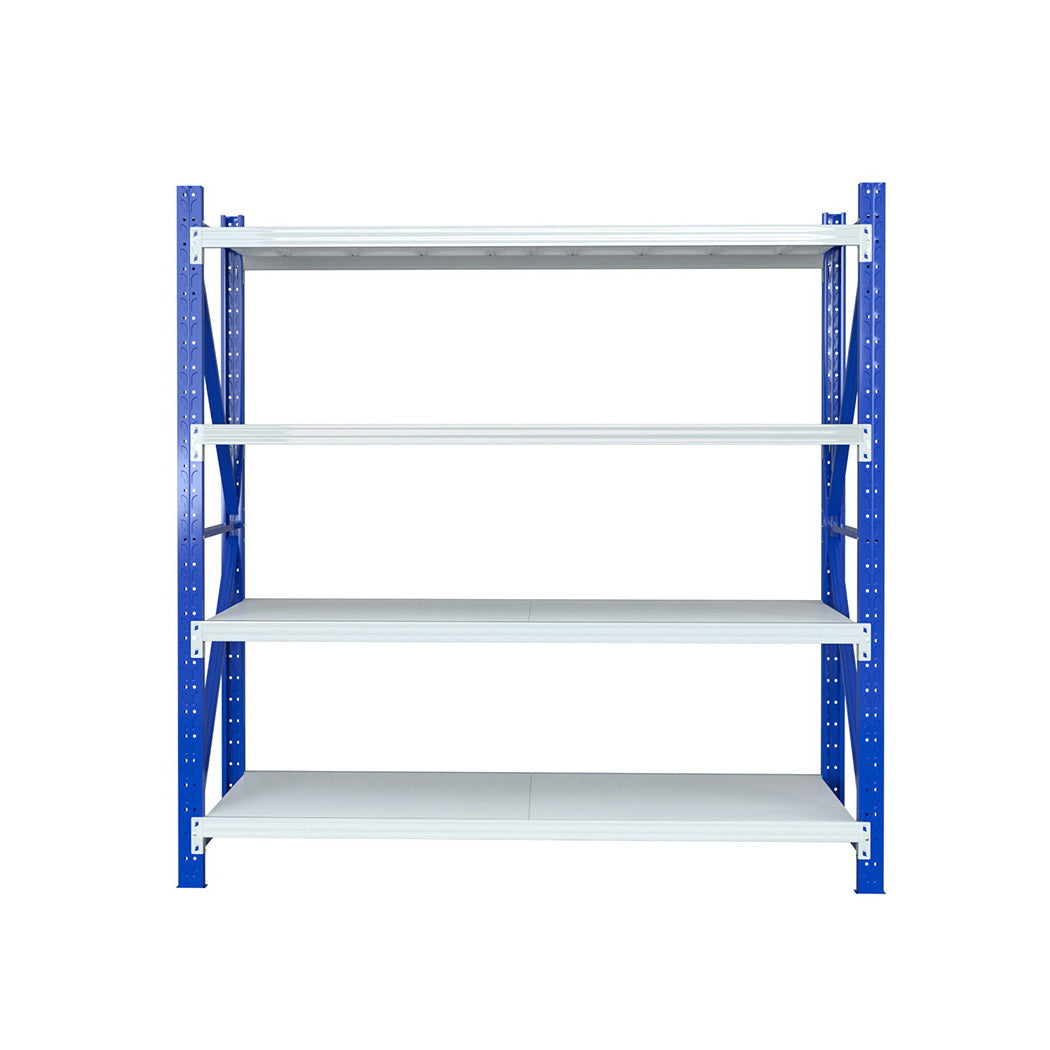 Giantz 2x2m Industrial Shelving Rack Blue/Grey