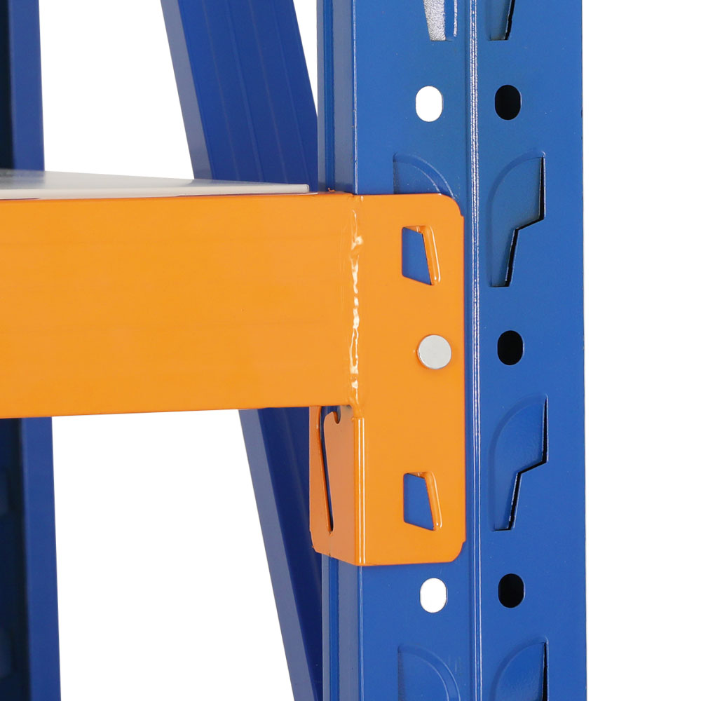 Giantz 2.4Mx2M Warehouse Shelving Rack Heavy-Duty Steel Blue