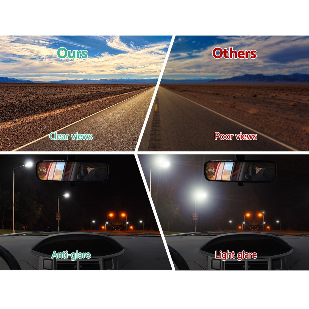 Giantz 76cm x 7m Black Window Tint Film 5% VLT Kit